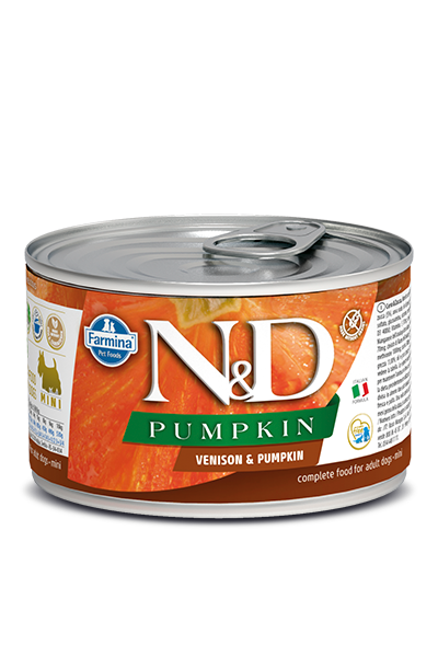 N&D DOG PUMPKIN Adult Venison & Pumpkin Mini 140g