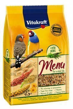 Vitakraft Bird krm. Menu exotis complete premium 1kg