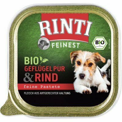 Rinti Dog BIO paštika hovězí 150g