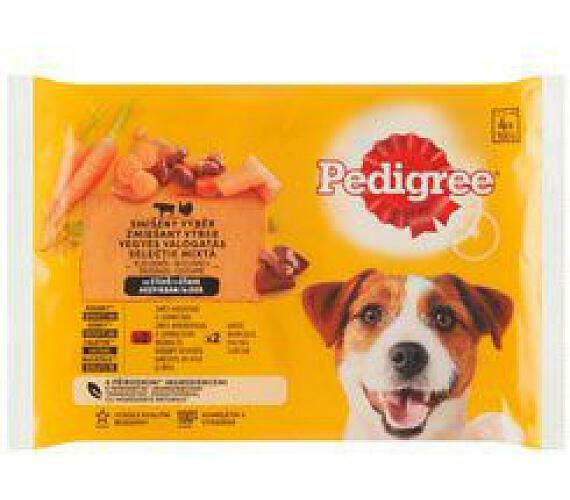 Pedigree kapsa mix.výběr se zeleninou ve šťávě 40x100g