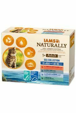 Iams Cat mořské maso v omáčce multipack 12x85g