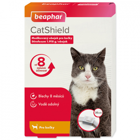 Beaphar Obojek antiparazitní Beaphar CatShield 35cm