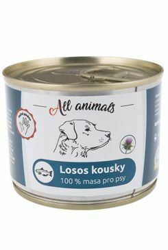 All Animals DOG losos kousky 200g