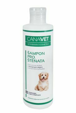 Šampon pro štěňata CANAVET s antipar. přísadou 250ml