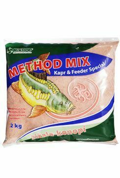 Method mix pro ryby žížala - konopí 2kg