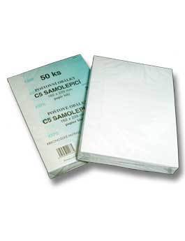 Obálka bílá samolepící C5 50ks 162x229mm