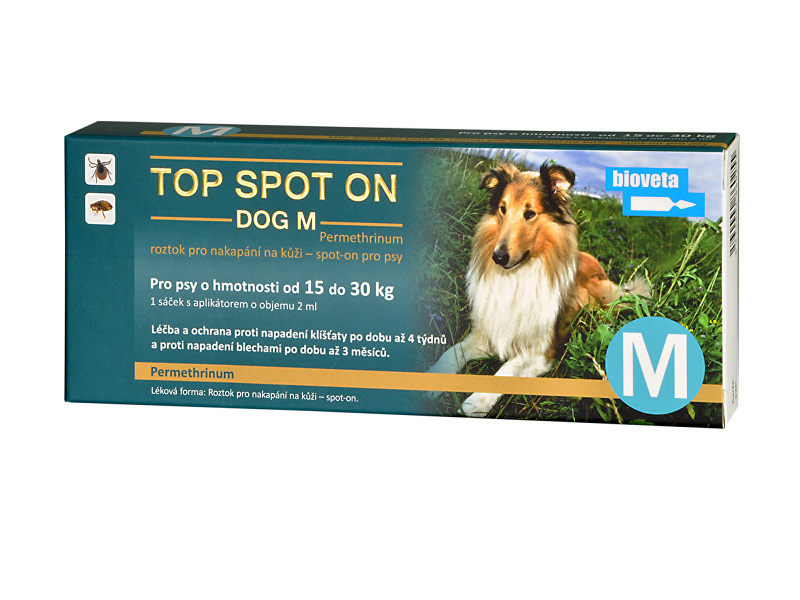 Top spot on Dog M 1x2ml (15- 30kg)