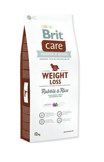 Brit Care Dog Weight Loss Rabbit & Rice 12kg