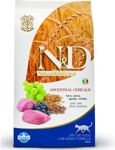 N&D LG CAT Adult Lamb & Blueberry 5kg