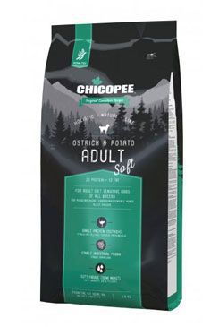 Chicopee Holistic Soft Adult Ostrich-Potato 12kg