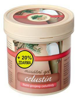 Gel Celustin masážní TOPVET  250ml