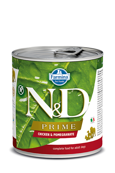 N&D DOG PRIME Adult Chicken & Pomegranate 285g