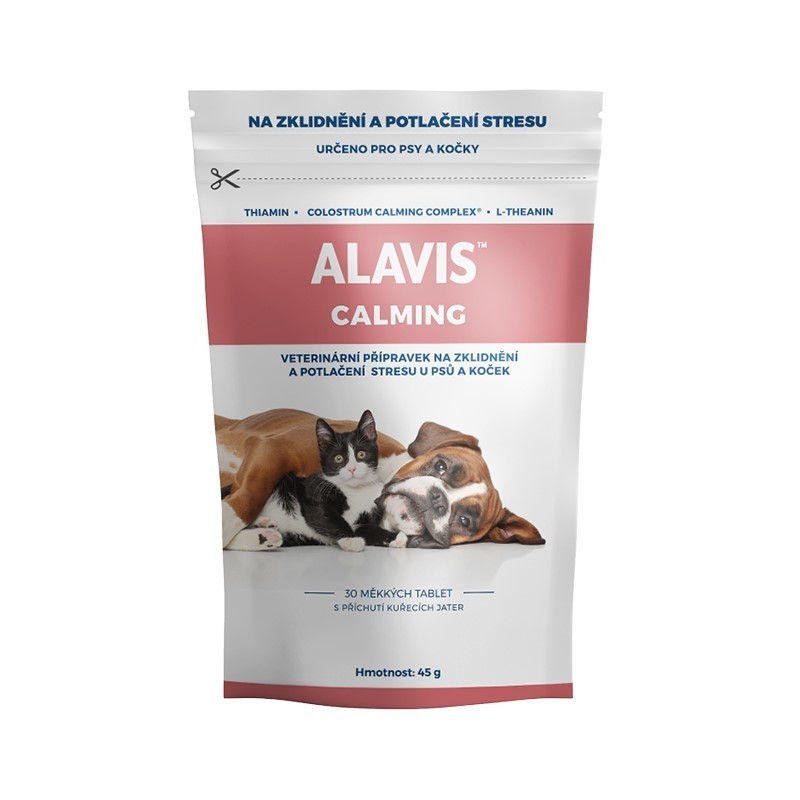 Alavis Calming pro psy a kočky 30tbl 45g