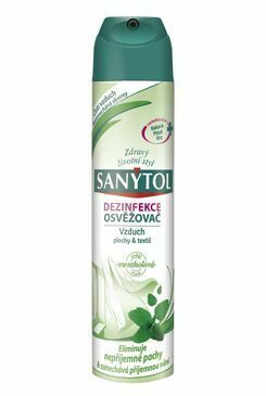 SANYTOL dezinfekční osvěž.vzduchu s menthol vůní 300ml