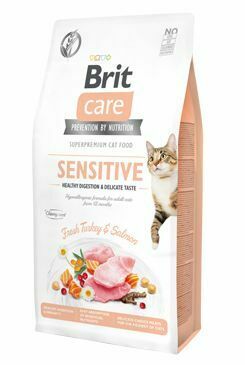 Brit Care Cat GF Sensit. Heal.Digest&Delic.Taste 7kg