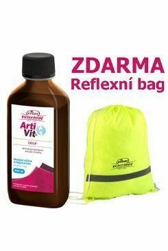 VITAR Veterinae ArtiVit Sirup 200ml+reflex batůžek