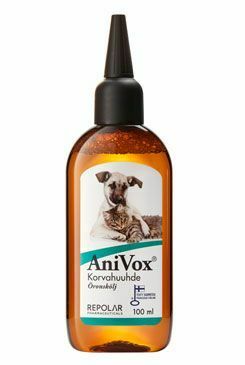 AniVox Čistič uší s výtažky z pryskyřice 100ml