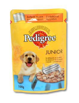 Pedigree kapsa Junior kuřecí s rýží v želé 100g