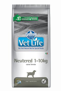 Vet Life Natural DOG Neutered 1-10kg 10kg