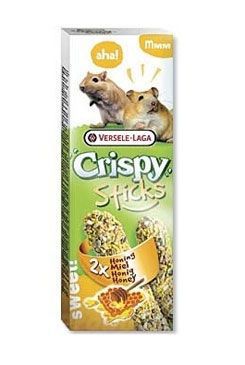 VL Tyčinky pro křečky/pískomily Crispy Med 2x55g