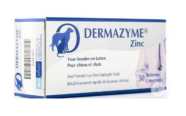 Dermazyme Zinc pro psy a  kočky 50tbl