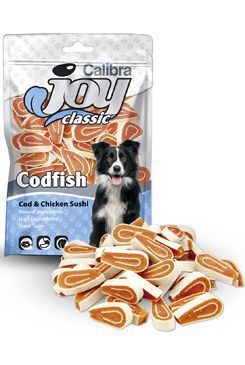 Calibra Joy Dog Classic Cod & Chicken Sushi 80g NEW