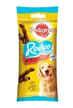 Pedigree Pochoutka Rodeo Duo hovězí a sýr 123g