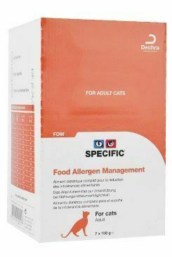 Specific FDW Food Allergy Manag. 7x100gr konz. kočka