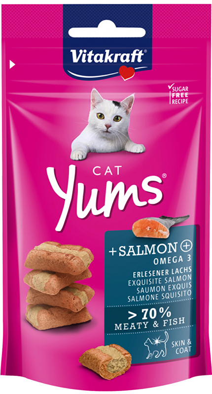 Vitakraft Cat pochoutka Yums losos 40g