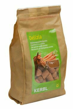 Pochoutka pro koně DELIZIA mrkev 1kg