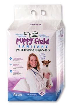 Podložka Puppy Field Sanitary 90x60cm 25ks