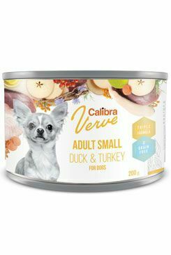 Calibra Dog Verve konz.GF Adult Small Duck&Turkey 200g