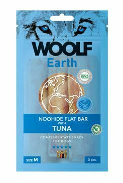 Woolf pochoutka Earth NOOHIDE M Tuna 90g