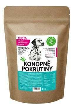 Konopné pokrutiny 1 kg