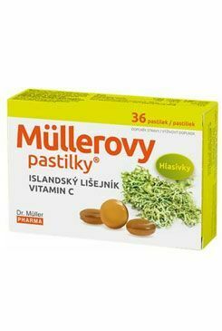 Dr.Muller Pastilky s Islandským lišejníkem 36ks