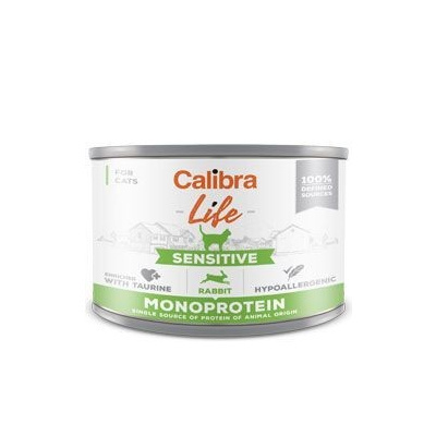 Calibra Cat Life  konz.Sensitive Rabbit 200g