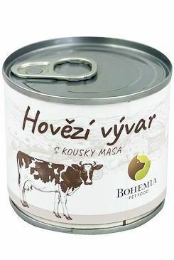 BOHEMIA Vývar Hovězí s kousky masa 140ml