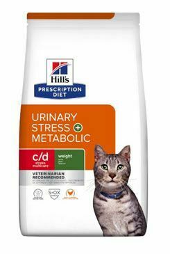 Hill's Fel.PD C/D dry Urinary Stress+Metabolic1,5kgNEW