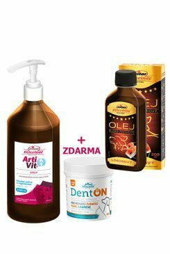 VITAR ArtiVit Sirup 1000ml+DentON100+losos olej 200ml