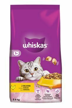 Whiskas Dry s kuřecím masem 3,8kg