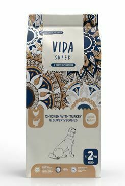 Kraftia VIDA SUPER DOG Adult M/L Chicken & Turkey 2kg