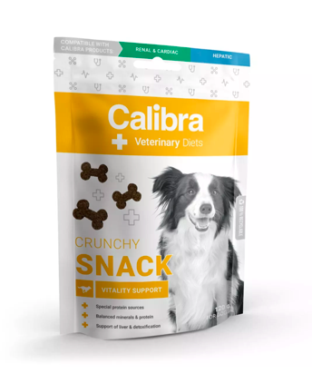 Calibra VD Dog Crunchy Snack Vitality Support 120g