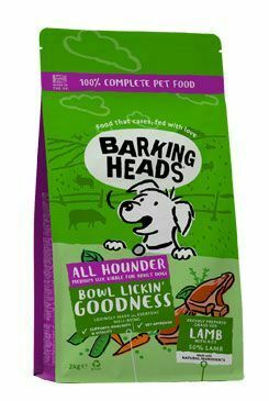 BARKING HEADS All Hounder Bowl Lickin Good Lamb 2kg