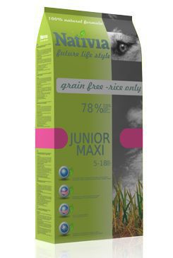 Nativia Dog Junior Maxi 15kg