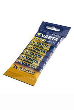 VARTA Baterie Longlife AAA 8ks