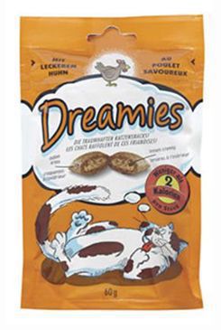 Dreamies kočka pochoutka s kuřecím 60g