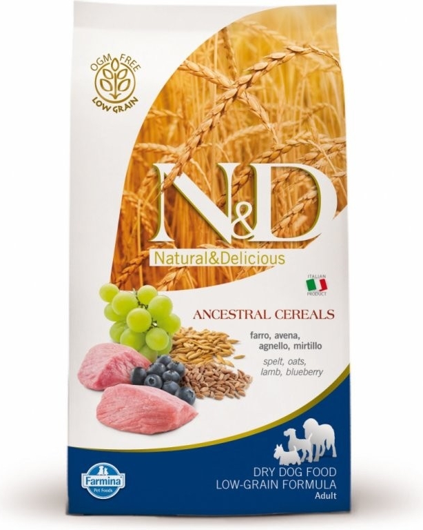 N&D LG DOG Puppy M/L Lamb & Blueberry 2,5kg