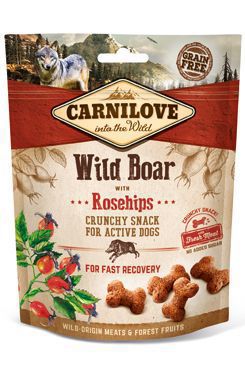 Carnilove Dog Crunchy Snack Wild Boar&Rosehips 200g