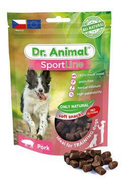 Pochoutka Dr. Animal Sportline vepřové 100g