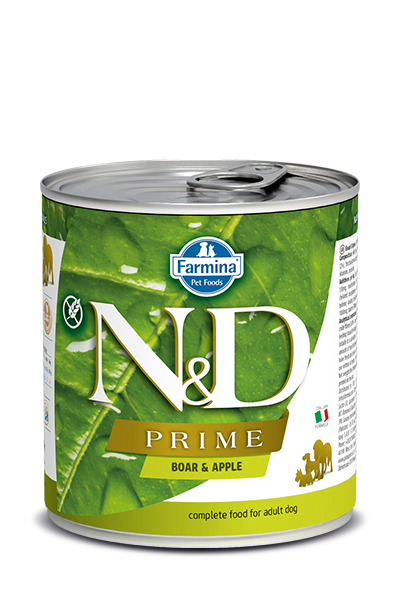 N&D DOG PRIME Adult Boar & Apple 285g